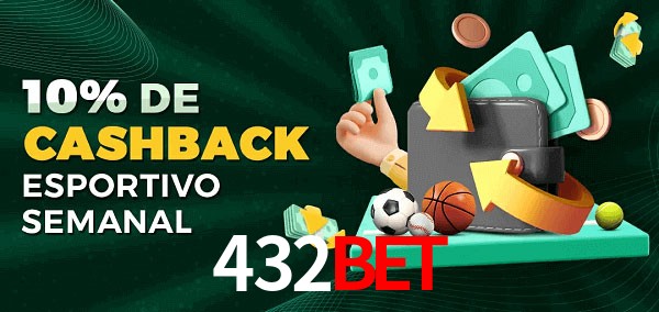 10% de bônus de cashback na 432bet